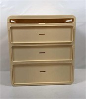 New 3 Drawer Plastic Storage Cabinet