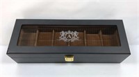 New Letter “A” Wood Watch Display Box