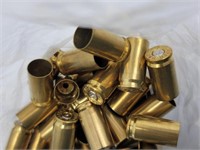 (33) Brass Casings 9 mm Luger Blazer