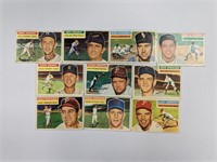 1956 Topps (10) Diff Curt Simmons Phillies