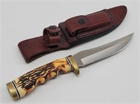 Uncle Henry Schrade Fixed Blade Knife w/ ...