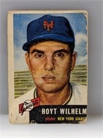 1953 Topps #151 Hoyt Wilhelm New York Giants HOF