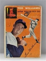 1954 Topps #1 Ted Williams Boston Red Sox HOF (MK)