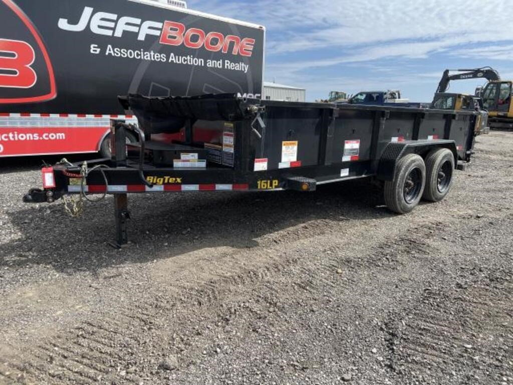 2020 Big Tex 16LP Dump Trailer