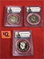 JFK Silver Half Dollars, 1980