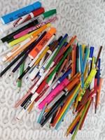 Large lof of Color Pencils, Pens, Pencils, Markers