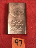 Copper Bar, .999 Fine Copper one Pound 2012