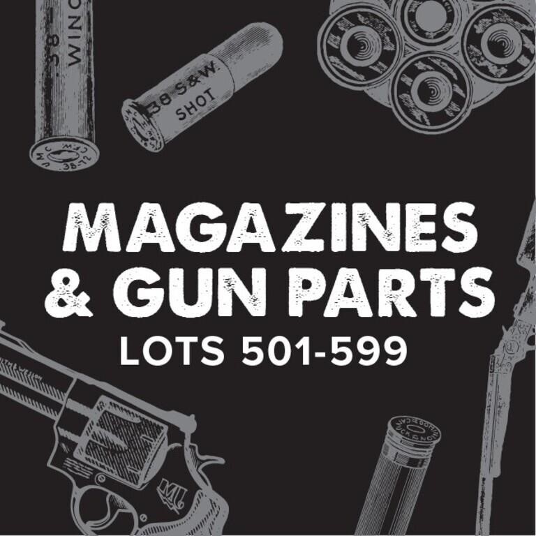 Magazines and Gun Parts Lots 501-599