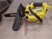 RYOBI 40V 12" chainsaw, NO BATTERY OR CHARGER,