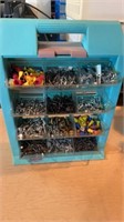 Rubbermaid Divided Hardware Storage full