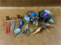 1987 Dinosaurs Action Figures