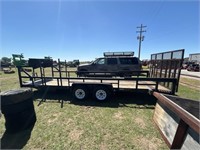 22x7 bumper pull trailer 2011