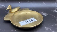 Brass duck tray