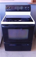 Kenmore 30" glass top stove range w/ self-cleaning