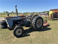 Ford 3000 tractor with bush hog 33246hrs
