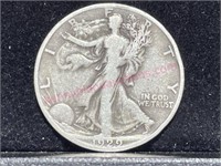1929-S Walking Liberty Half Dollar (90% silver)