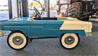 Blue 1950's-1960's Chevy Pedal Car