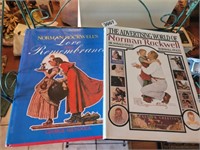 2 NORMAN ROCKWELL BOOKS