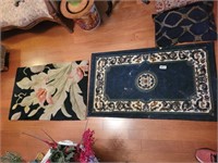 2 SMALL RUGS LR