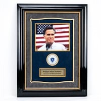 Governor Willard "Mitt" Romney Signature