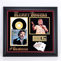 Kenny Rogers "The Gambler" Photograph Signed