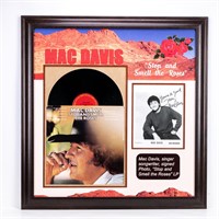 Mac Davis "Stop and Smell The Roses" LP Record