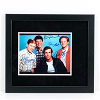 "Happy Days" TV Show Cast Photograph Signed