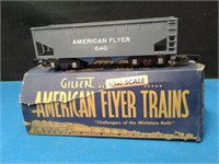 MINT - AMERICAN FLYER #640 Hopper Car