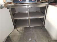Work top cabinet..stainless steel