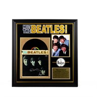 "Meet The Beatles" Signed LP Jacket 1964