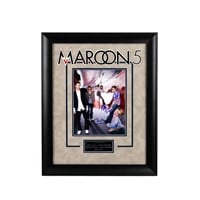 Maroon 5 - Grammy Award Winners Signed Photograph