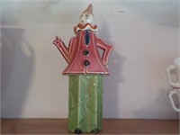 Early pottery clown teapot