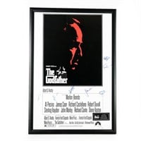 "The Godfather" Movie Poster Signed
