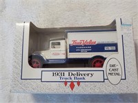 1931 Delivery truck Bank  Ertl True Value