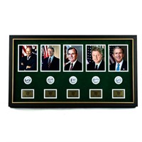 Presidential Photographs and Golf Balls Signed