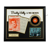 Buddy Holly & The Crickets "Peggy Sue" Autograph
