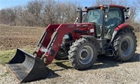 Nice Case IH Maxxum 140 w/L755 Loader -3,491 Hours