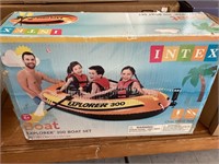 Intel inflatable boat-slight use