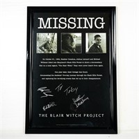 "The Blair Witch Project" 1999 Poster Signed
