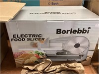 Borlebbi electric food slicer-slight use