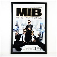 "MIB International" Movie Poster With Signatures