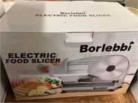 Borlebbi Electric food slicer-slight use