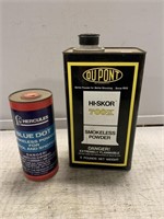 Blue Dot and Dupont Hi Skor Smokeless Powder