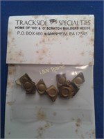 TRACKSIDE SPECIALITIES - Brass Poling Pockets, NOS