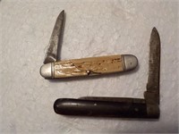 2 Early pocket knives as is both