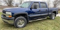 2001 Chevy 2500 4x4, 219K, Like New Tires, 6.0 Gas