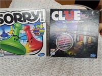 Sorry and Clue Games, Nice