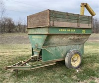 Original John Deere 210 Auger Wagon w/ Extensions