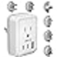 Adapter Kit, International Plug Adapter w 3 USB