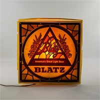 Vintage Blatz Beer Illuminated Bar Sign